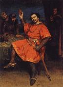 Gustave Courbet Louis Gueymard as Robert le Diable painting